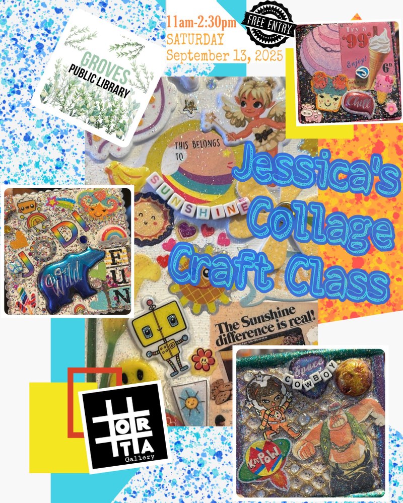 Collage Craft w/ Jessica - Free Craft Class Collage Craft w/ Jessica - Free Craft Class