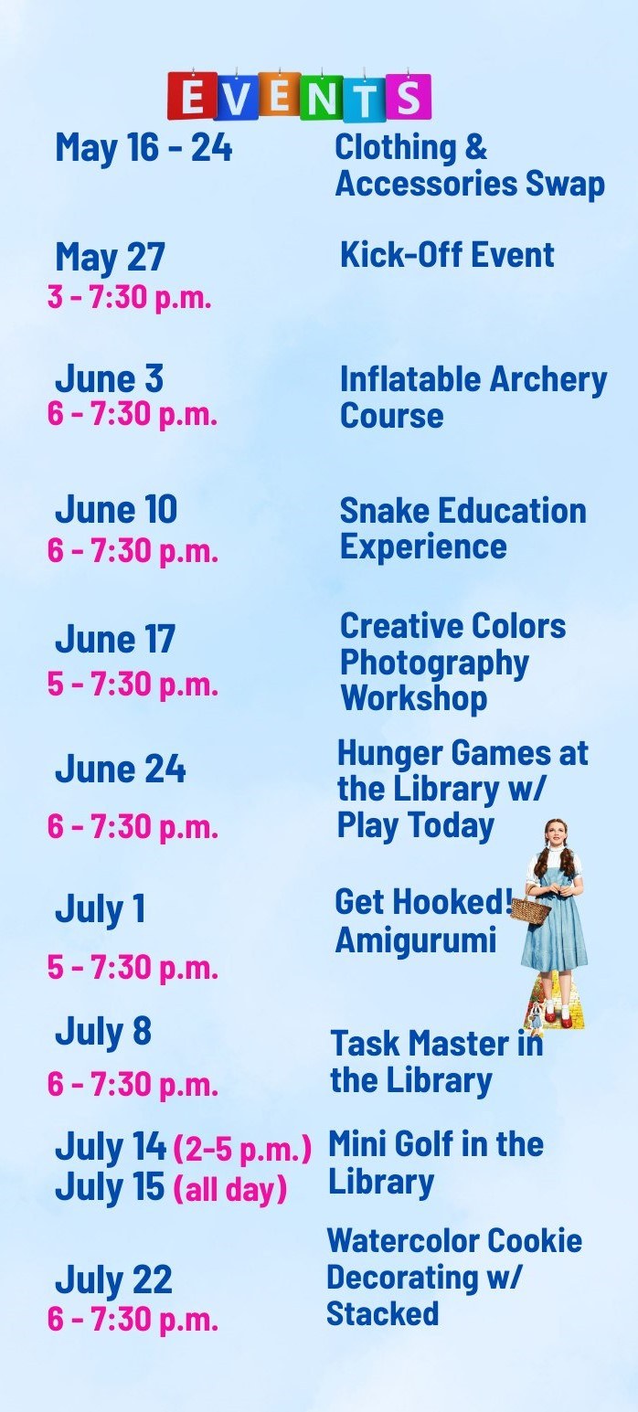 Hunger Games at the Library w/ Play Today! Hunger Games at the Library w/ Play Today!