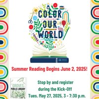 Summer Reading Kick-Off